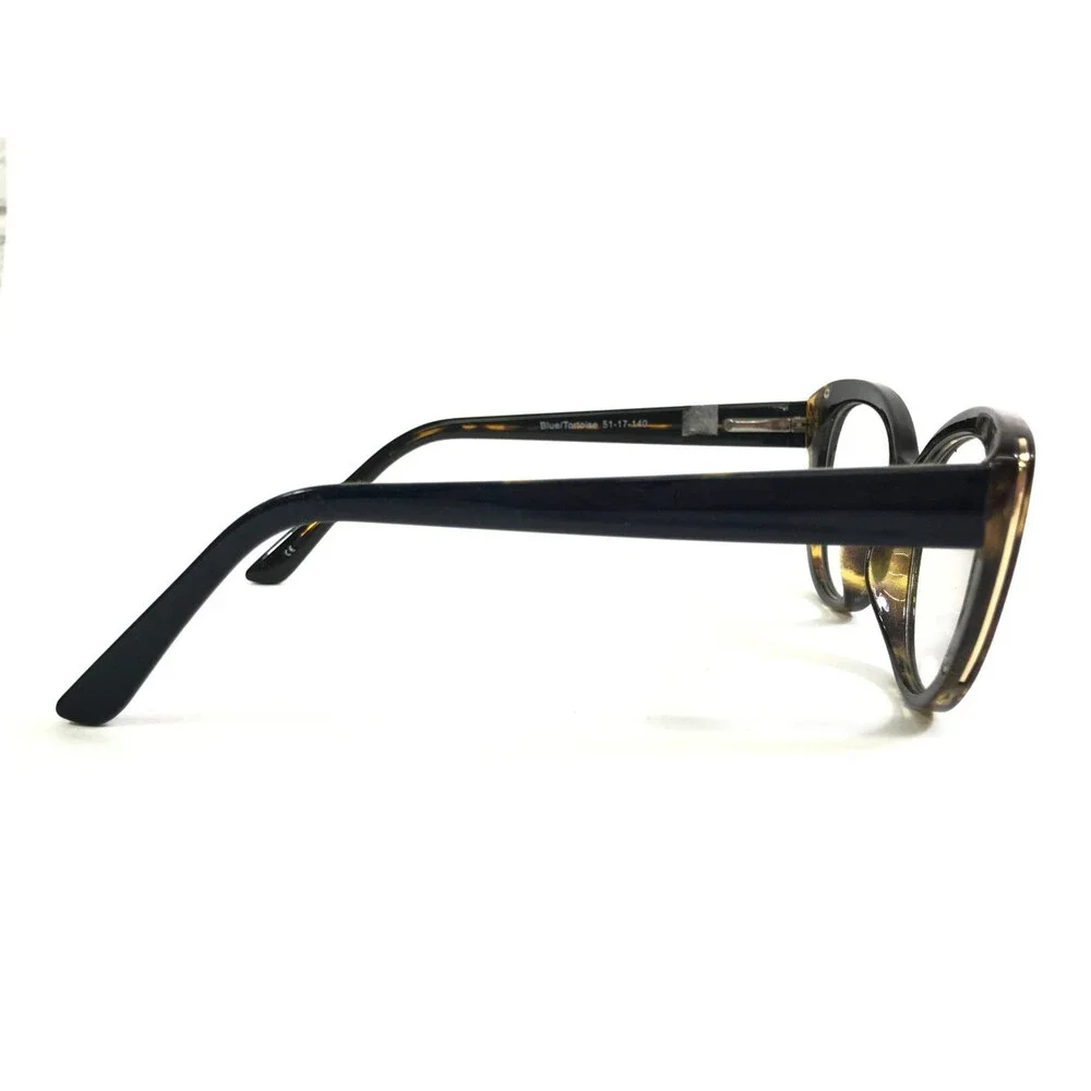 Capri Eyeglasses Frames UP306 Blue/Tortoise Cat Eye Full Rim 51-17-140